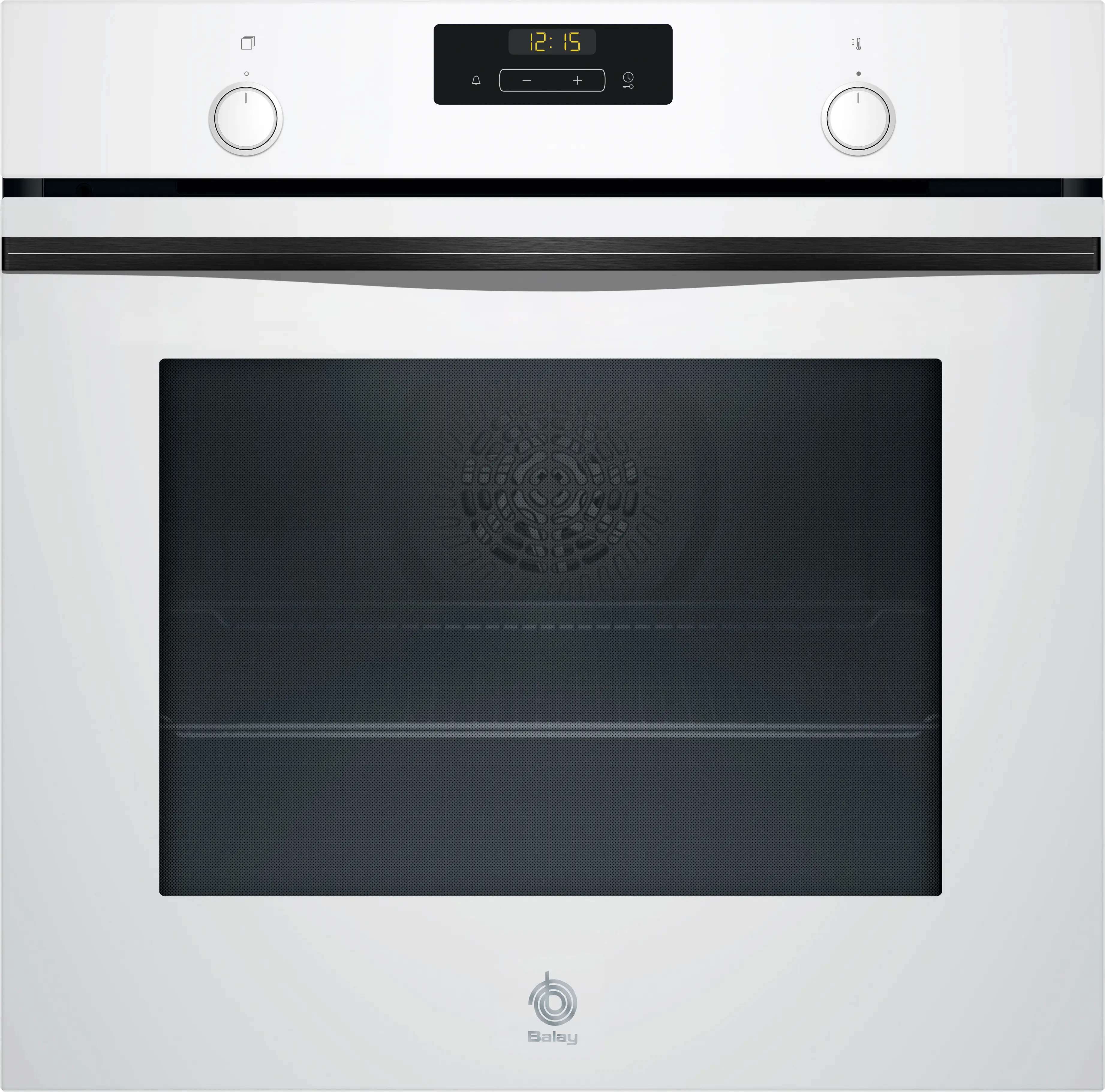 BALAY Horno - Balay 3HB5159B4, Serie Cristal, Multifunción, Hidrolítica, 71 l, Función Freidora de Aire, Aire Caliente 3D Profesional, 60 cm, Cristal Blanco