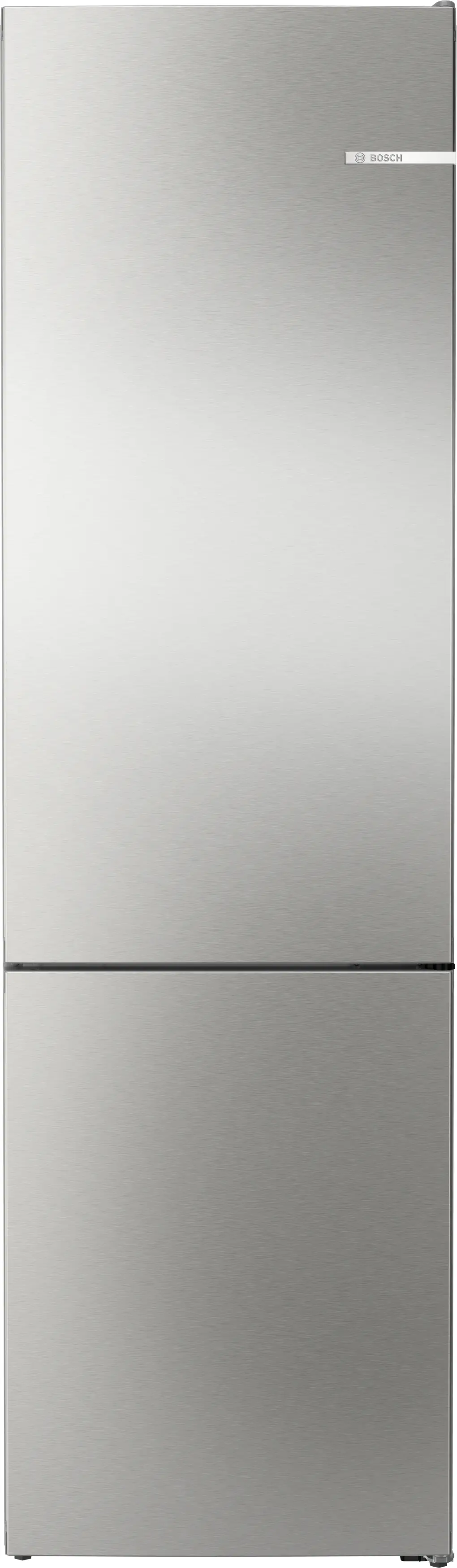 Frigorífico combi - Bosch KGN39VIEB, Total NoFrost, 203 cm, 368 l, Cajón VitaFresh, Perfect Fit, Acero antihuellas - Image 1