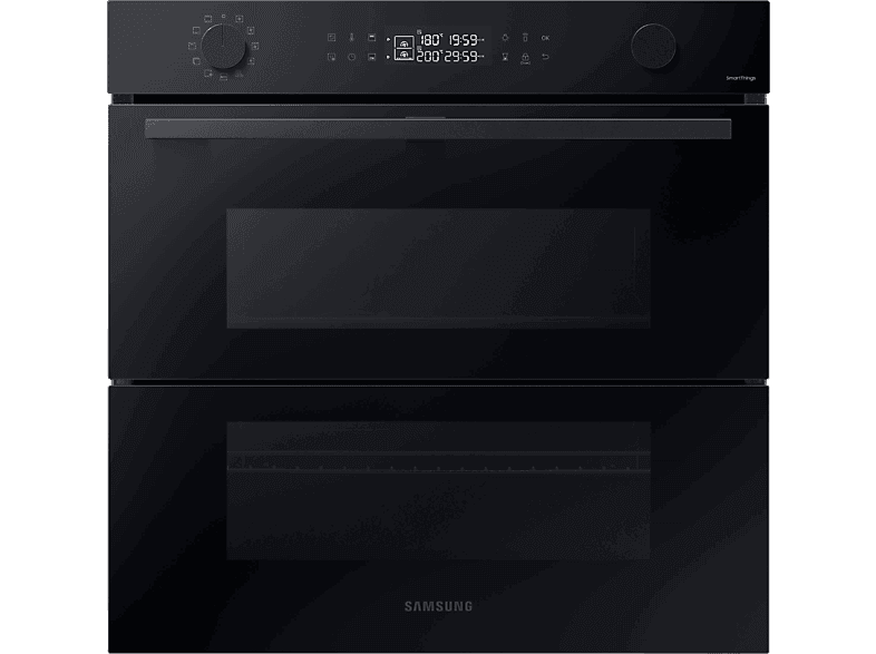 SAMSUNG NV7B45502AK/U1 Dual Cook Flex, Einbaubackofen (Einbaugerät, 76 l, 595 mm breit), Serie 4 - Image 1