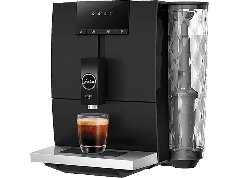 Cafetera superautomática - Jura 15501 Ena Full Metropolitan (EB), 15 bar, 1450 W, Molinillo integrado, Negro