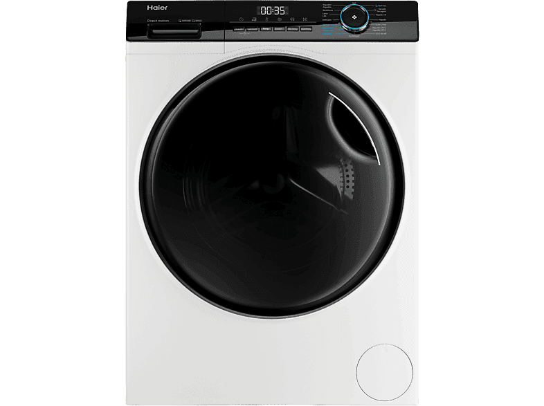 Lavadora secadora - Haier I-Pro Series 3 HWD90-B14939-IB, 9 kg+6 kg, 1400rpm, 15 programas, Motor Direct Motion, Vapor, Blanco
