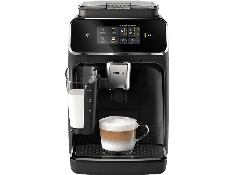 PHILIPS EP2331/10 Serie 2300 LatteGo 3 Kaffeespezialitäten Kaffeevollautomat Klavierlack-Schwarz - Image 1