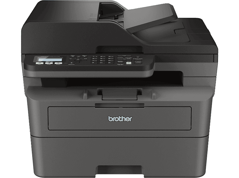 BROTHER Impresora multifunción láser - Brother MFCL2800DW, Impresión doble cara, Monocromo, WiFi, Fax, Negro