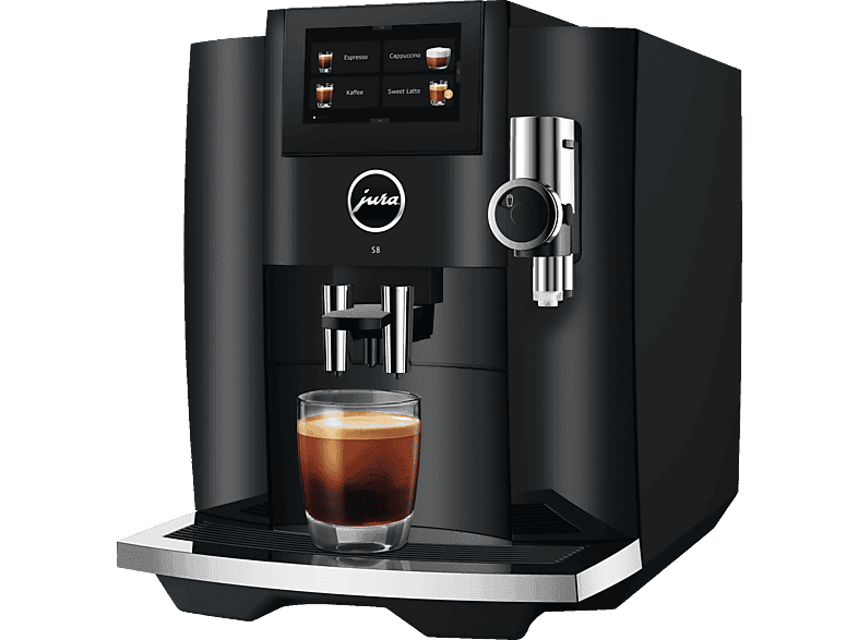JURA S8 (EB) Kaffeevollautomat Piano Black - Image 1