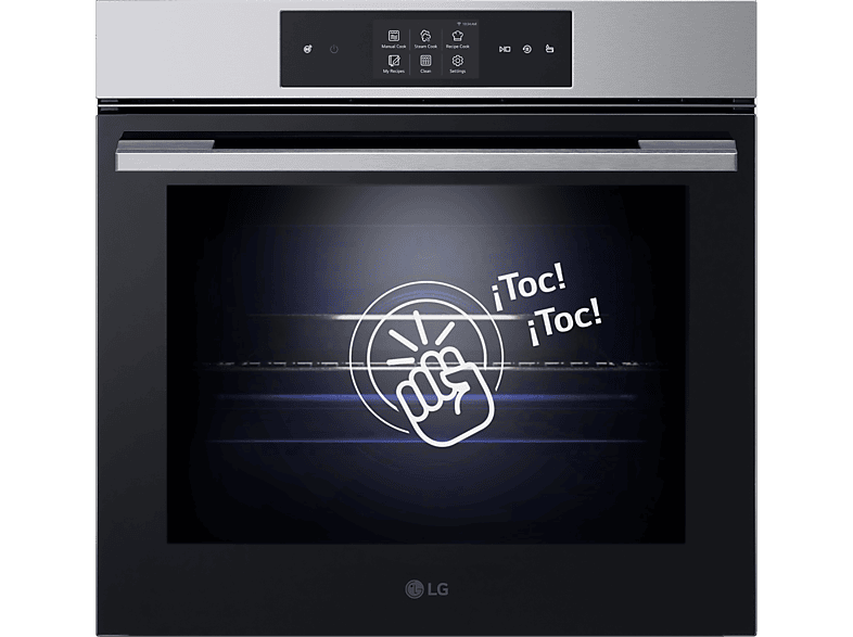LG Horno a vapor - LG WS9D7651WS, Multifunción, Sistema de limpieza Blue EasyClean™, 76 L, 59.2 cm, Acero inoxidable