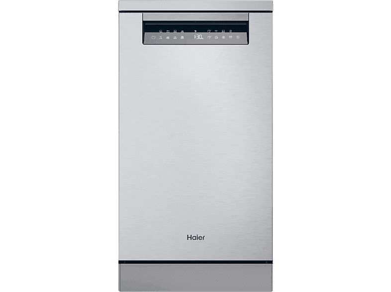 Lavavajillas - Haier I-Pro Shine Series 5 XF1C3TB1FX, 11 servicios, 8 programas, 45 cm, Motor Inverter, Wi-Fi, Inox - Image 1