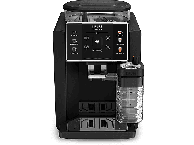 KRUPS EA9128D Sensation Milk Kaffeevollautomat Schwarz - Image 2