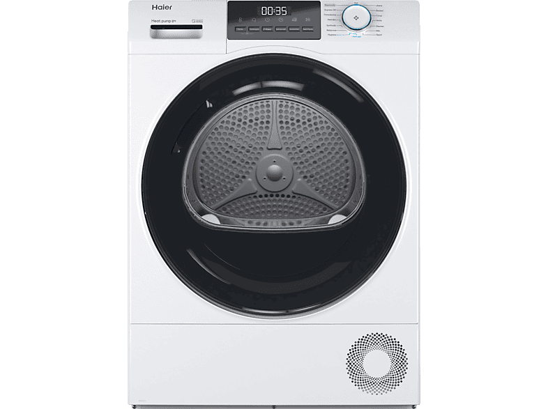 HAIER HD80-E929E-DE Wärmepumpentrockner Series 929 (8 kg, Weiß) - Image 1