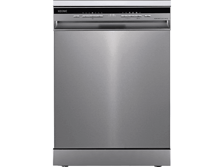 KOENIC REACONDICIONADO Seminuevo Funcional Lavavajillas - KOENIC KDW 6021-13 C IN FS, 14 Servicios, 8 Programas, Ancho 59.6 cm, Libre instalación, Inox