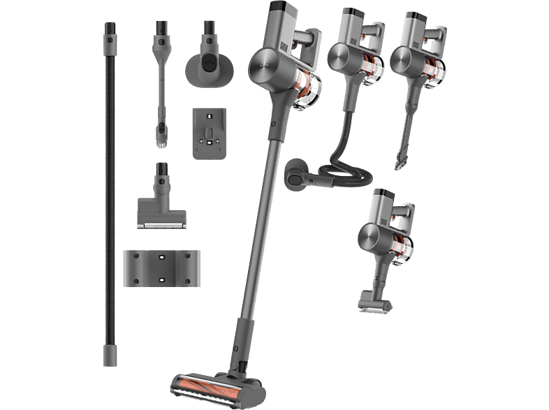 XIAOMI Aspirador escoba - Xiaomi Vacuum Cleaner G20 Max, Potencia succión 180 AW, Autonomía 60 min, Gris