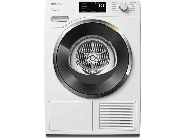MIELE TWH780WP EcoSpeed&9kg Wärmepumpentrockner T1 White Edition (9 kg, Lotosweiß) - Image 1