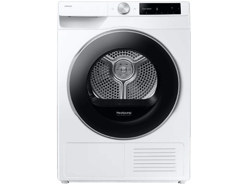 Samsung Secadora bomba de calor - Samsung DV90DG6845LEU3, 9 kg, 18 programas, Wifi, Blanco