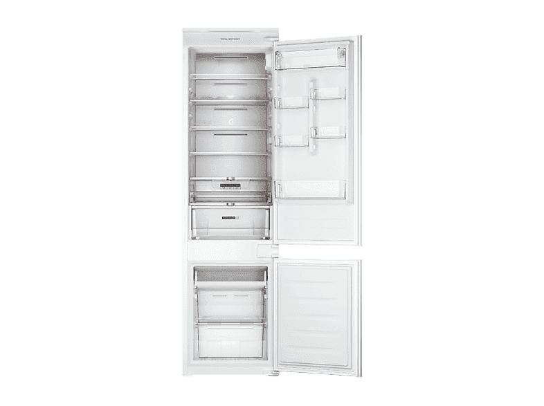 Frigorífico combi - Whirlpool WHC20 T152, Total NoFrost, 193.5 cm, 280 l, Sin panelar
