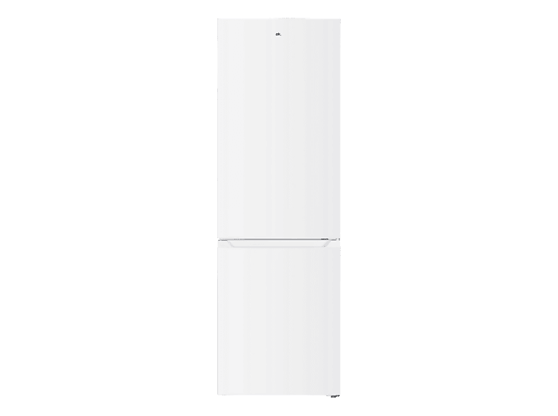 Frigorífico combi - ok. OFK 611-1 E NF W, No Frost, 186 cm Altura, 293l, Libre Instalación, 4 Estrellas, Blanco