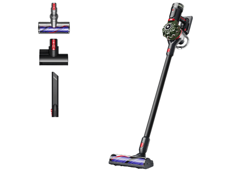 Aspirador escoba - Dyson V8™ Cyclone, Potencia succión 150 W, Autonomía 60 min, Accesorios, Negro