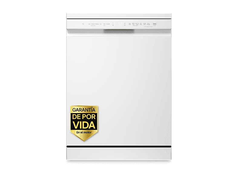 LG REACONDICIONADO Seminuevo Funcional Lavavajillas - LG DF273FW, 14 servicios, 10 programas, 60 cm, QuadWash™, Blanco