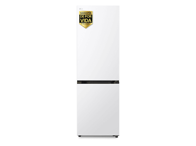 Frigorífico combi - LG GBBSJ10DSW, No Frost, 186 cm, 333 l, DoorCooling+™, Multi Air Flow™, Blanco