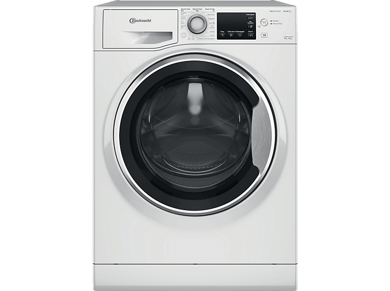 BAUKNECHT BAUKNECHT WATK Sense 96 41 N Waschtrockner (9 kg / 6 kg, 1351 U/Min.)