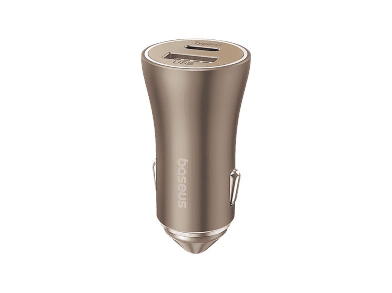 Cargador coche - Baseus PrimeTrip VP1, Universal, 60W, Stellar Gold