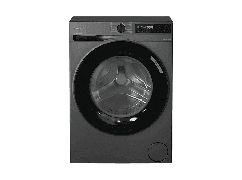 Lavadora carga frontal - Candy BR 48SBL6G-S, 8 kg, 1400 rpm, 16 Programas, Inverter, Libre Instalación, WiFi y Bluetooth, Plata - Image 1