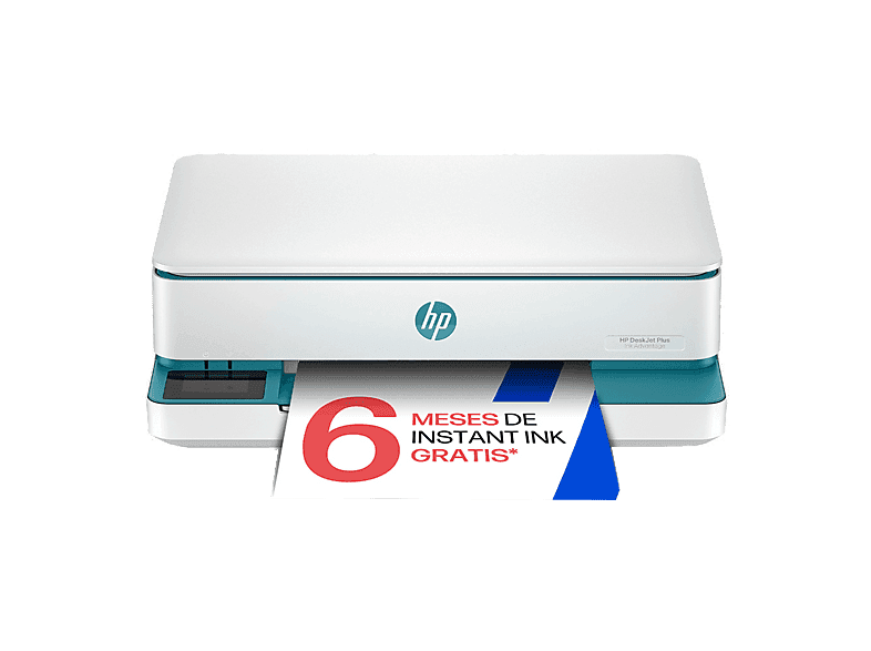 HP Impresora multifunción tinta - HP Envy 6122e, Serie 6020, HP+, Wi-Fi, Fax móvil, Impresión fotográfica a doble cara automática, Instant Ink, Blanco