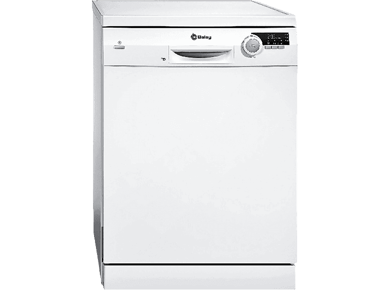 Lavavajillas - Balay 3VS572BP, 13 servicios, 5 Programas, 60 cm, Motor Extra silencio, Función pausa + carga, Blanco