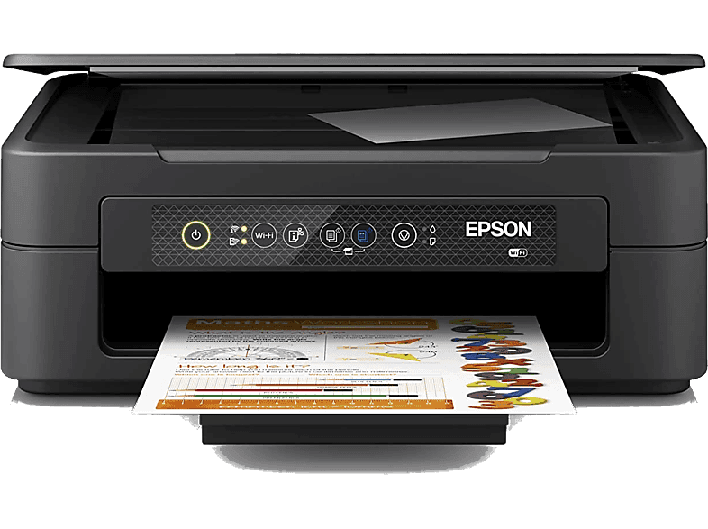 EPSON Impresora multifunción tinta - Epson Expression Home XP-2200, Impresión doble cara, Color, WiFi, A4, Negro