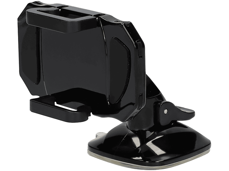 Soporte Universal Móvil para Coche - para Salpicadero, Fijación Ventosa KSIX, Negro