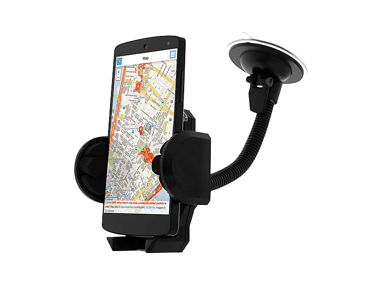 Soporte móvil para coche - SUP-AUTO-FLY23 AVIZAR, Negro - Image 1