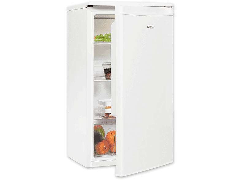EXQUISIT KS585-V-091E Kühlschrank (E, 843 mm hoch, Weiß) - Image 1
