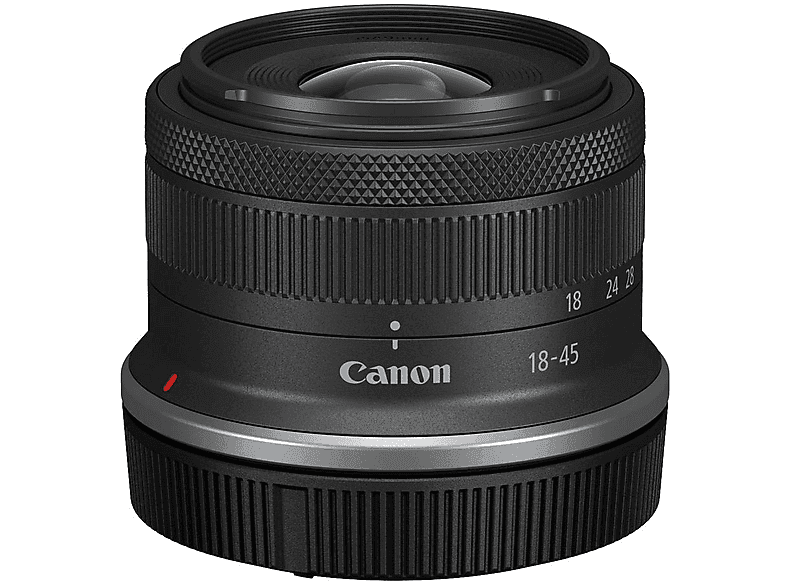 CANON RF-S 18-45MM F4.5-6.3 IS STM 18 mm - 45 mm f./ 4.5-6.3 IS, STM (Objektiv für Canon R-Mount, Schwarz) - Image 1