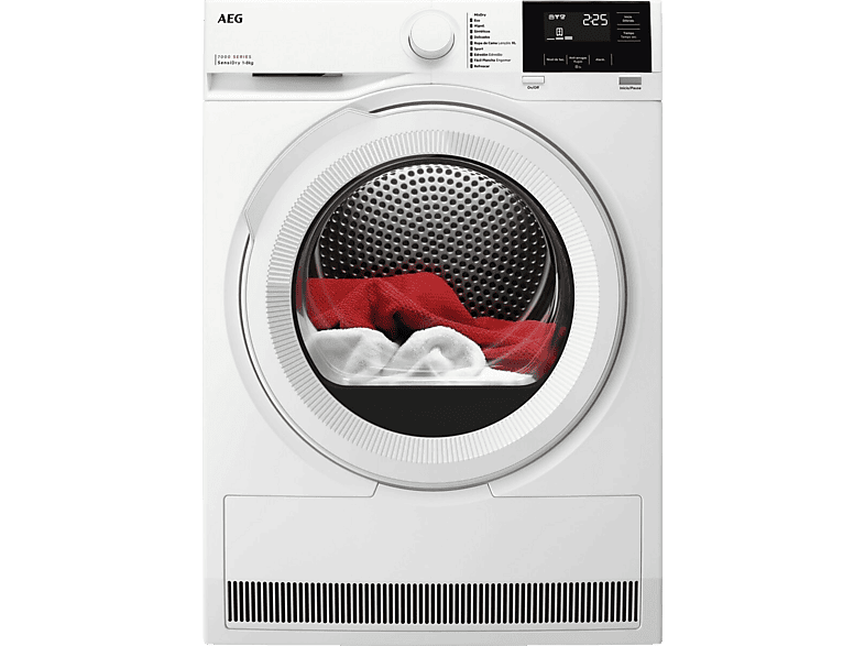 Secadora bomba de calor - AEG Serie 7000 SensiDry TR718P2OB, Blanco - Image 1