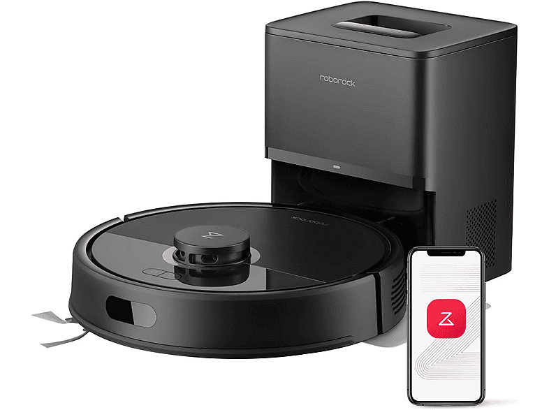 Robot Aspirador y Fregasuelos - ROBOROCK Q7 BF+, 40 W, Potencia de succión 8 kPa, Depósito 200 ml, Autonomía 150 Min., Negro - Image 1