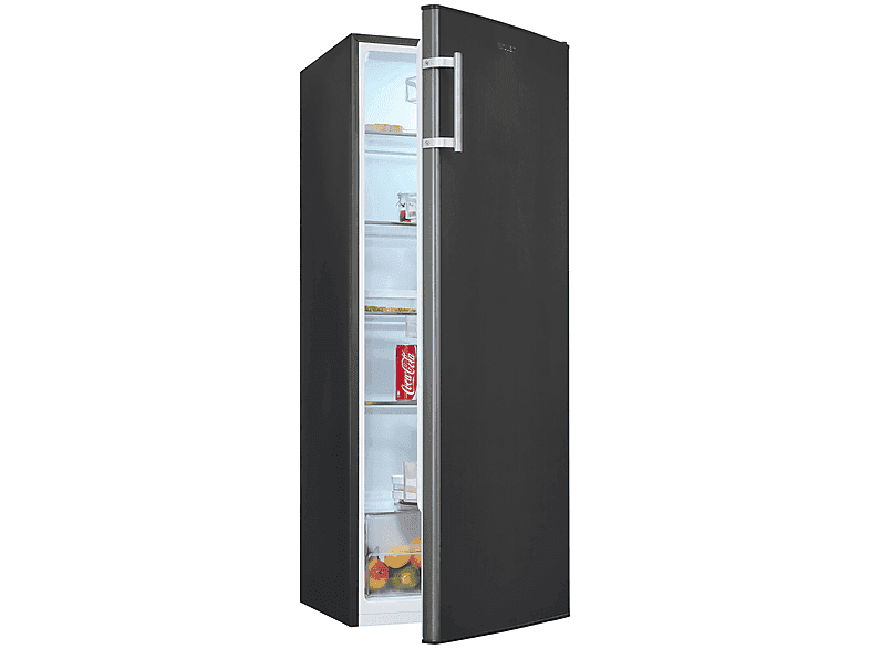 EXQUISIT KS5320-V-H-040E Kühlschrank (E, 1426 mm hoch, inoxlook-az) - Image 1