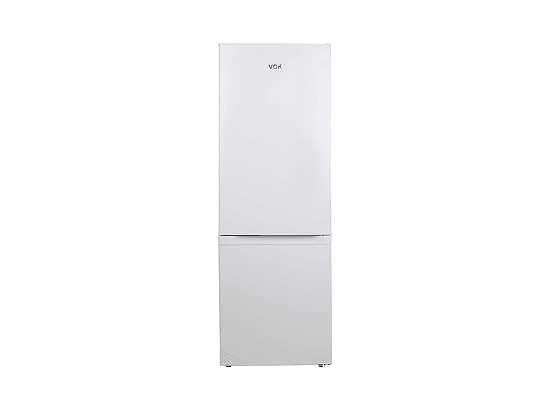 VOK Frigorífico combi - VOK EVR-154DEW, Altura 142 cm, Capacidad 154 l, Blanco