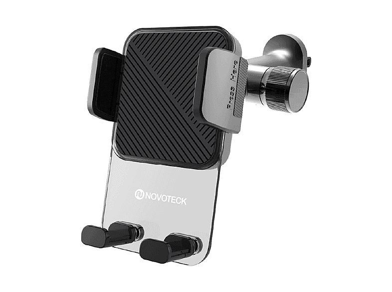 Soporte de móvil para coche - Z-088 NOVOTECK, Negro