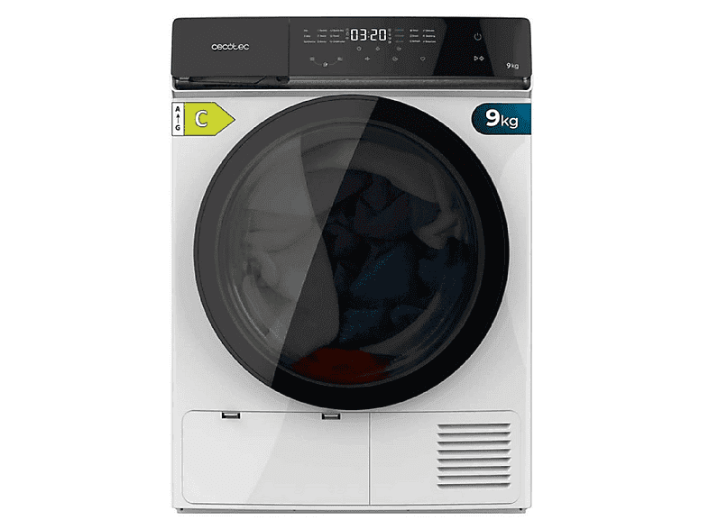 Secadora bomba de calor - CECOTEC Bolero DressCode Dry 9400 Inverter, Multicolor