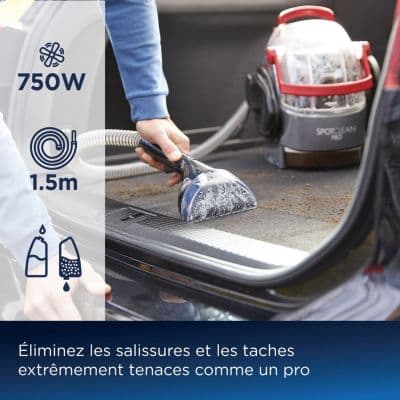Nettoyeur détacheur BISSELL SpotClean Pro Advance 1558D - Image 4