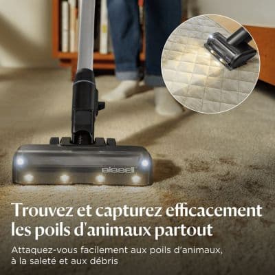 Aspirateur balai BISSELL PowerClean FurFinder Pro 4092N - Image 3