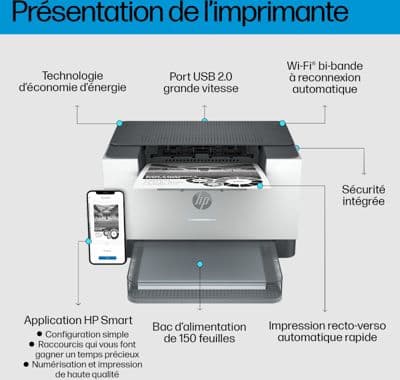 Imprimante laser HP LaserJet M209 dw - Image 2