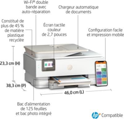 Imprimante jet d'encre HP Envy Inspire 7924e éligible Instant Ink - Image 3