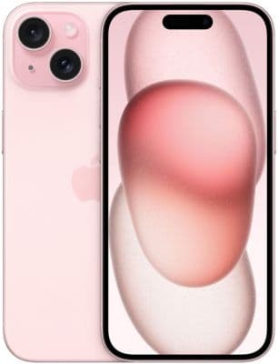 Smartphone APPLE iPhone 15 Rose 128Go 5G - Image 1