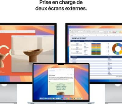 Ordinateur Apple MACBOOK Air 15" Puce M4 CPU 10 / GPU 10 coeurs Mémoire RAM 16Go Stockage 512Go SSD Retina Minuit - Image 9