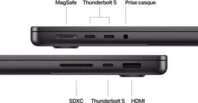 Ordinateur Apple MACBOOK Pro 14' M4 Pro 24Go CPU12 GPU16 512Go N - Image 7