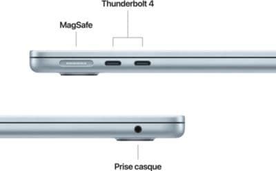 Ordinateur Apple MACBOOK Air 13' M4 CPU10 GPU8 16Go 256Go Bleu C - Image 7