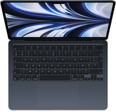 Ordinateur Apple MACBOOK Air 13' M2 16Go CPU8 GPU8 256Go Minuit - Image 3