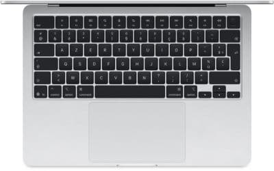 Ordinateur Apple MACBOOK Air 13,6" Puce M4 CPU 10 / GPU 10 cœurs Mémoire RAM 16Go Stockage 1To SSD Retina Argent - Image 2