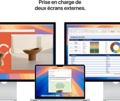Ordinateur Apple MACBOOK Air 13,6" Puce M4 CPU 10 / GPU 10 cœurs Mémoire RAM 16Go Stockage 1To SSD Retina Argent - Image 9
