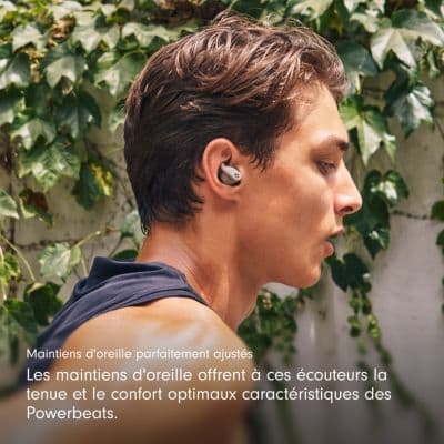 Ecouteurs sport BEATS Powerbeats Fit Gris - Image 4