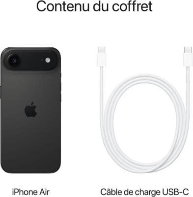 Smartphone APPLE iPhone Air Noir sidéral 256Go - Image 8